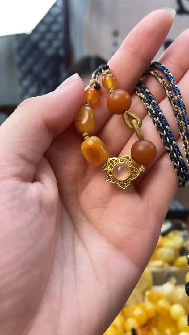 裸石琥珀未镶嵌天然琥珀蜜蜡