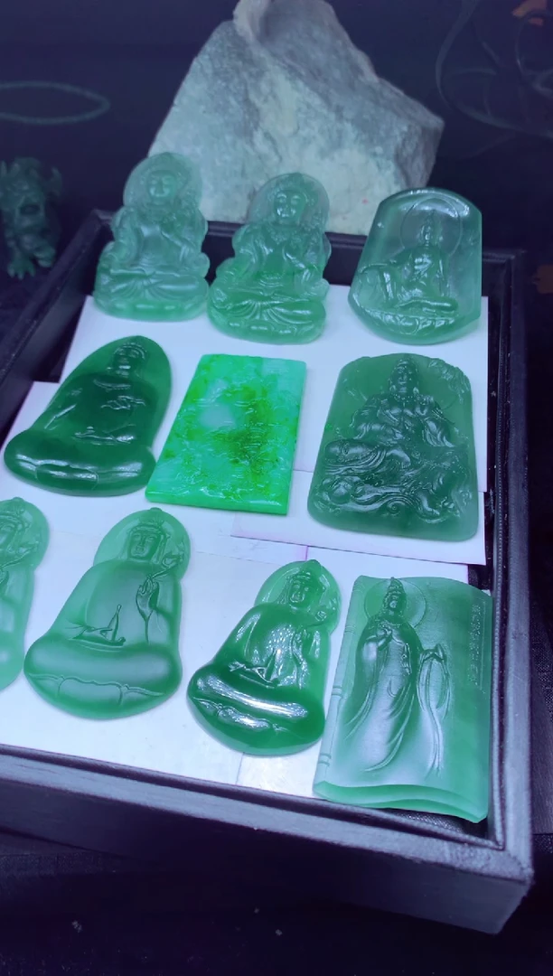 未镶嵌定制翡翠天然翡翠A货 官方基地发货