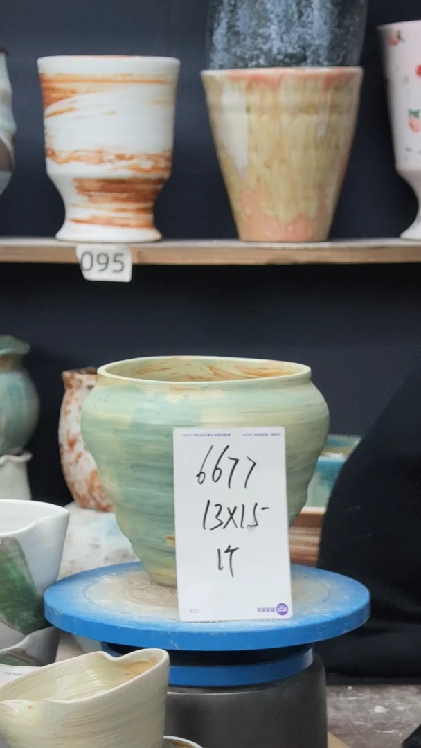 景德镇花盆默认微瑕6677