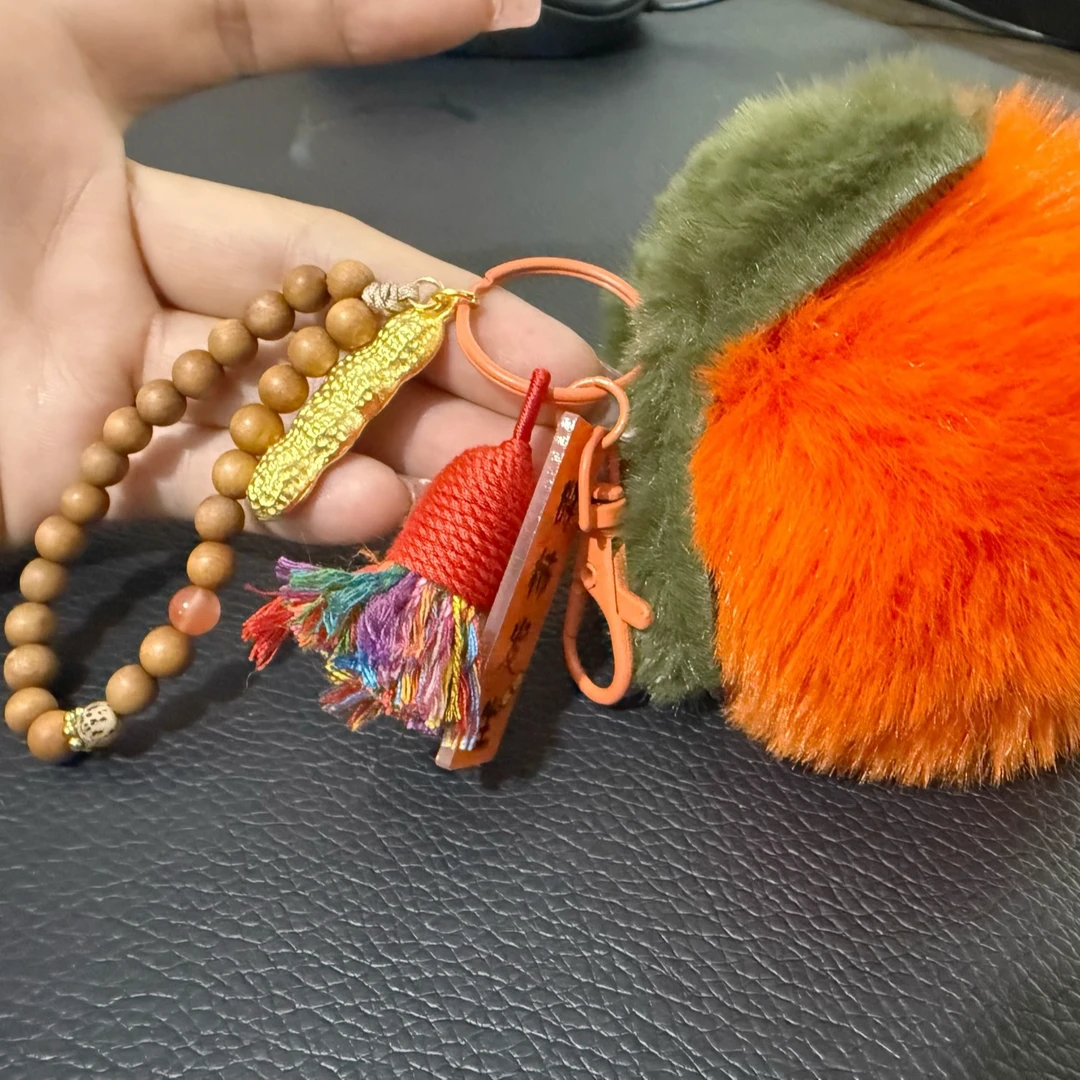 【卓美】好事发生毛绒包挂件/个FL-3127