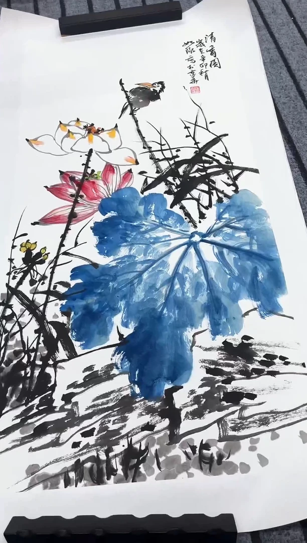 精品国画花鸟作品