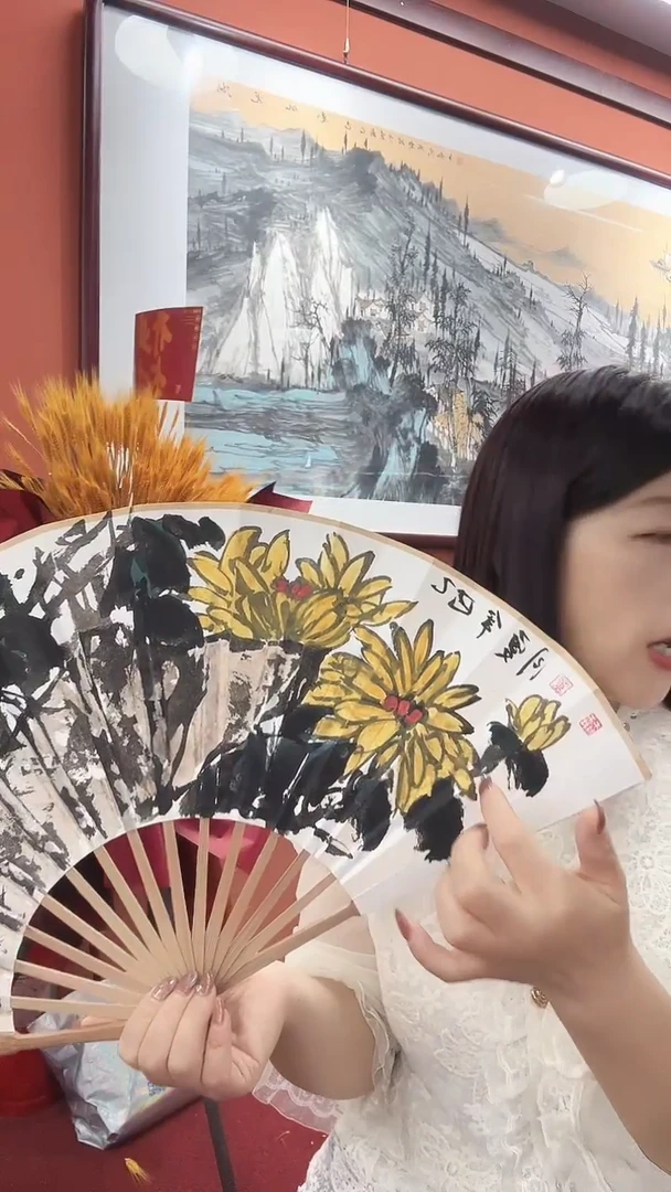 国画童森森国画/扇面