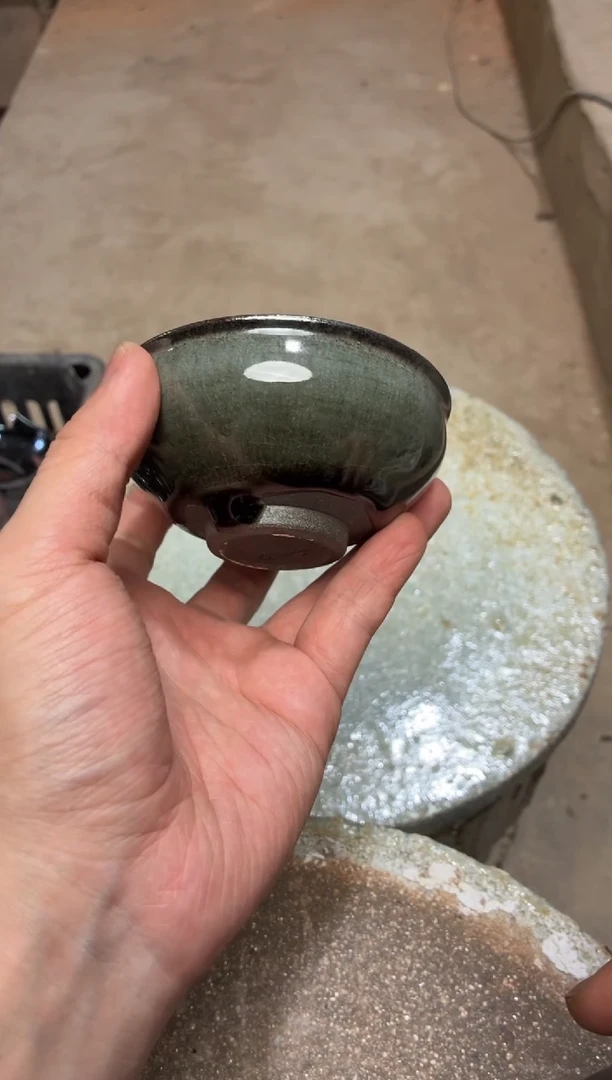 茶盏真柴烧建盏换点柴火