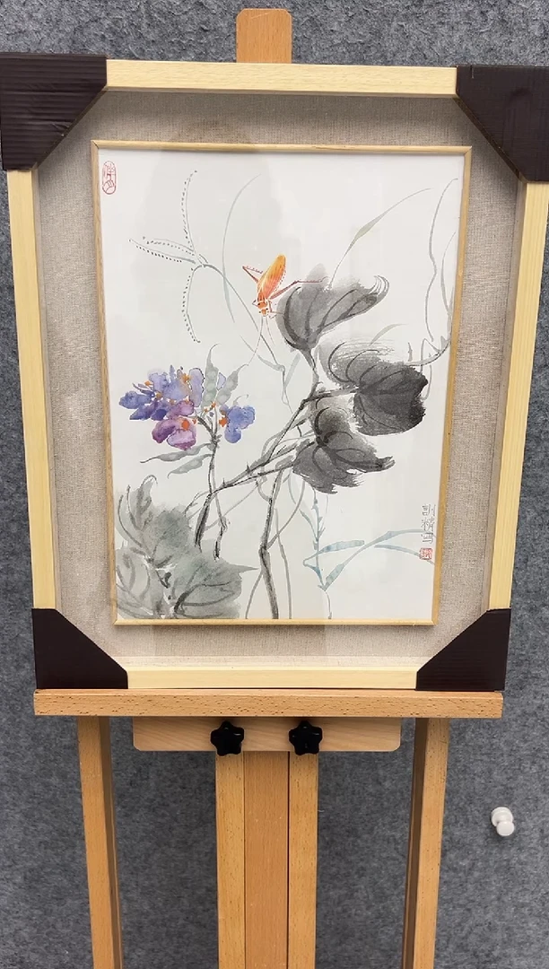 国画邹训精-1平尺-国画作品