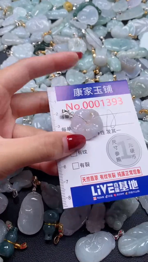 颈饰未镶嵌翡翠1393