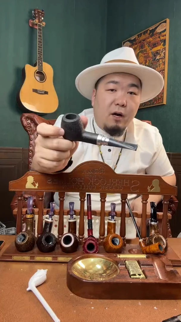 石楠木木雕款意大利进口石楠木烟斗