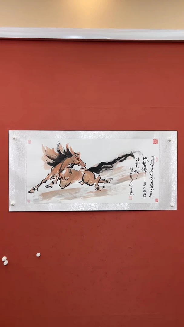 国画老师现场创作  15