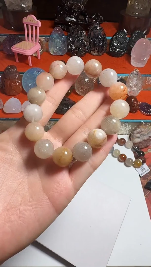 未镶嵌珠宝半成品水晶时***人水晶手串