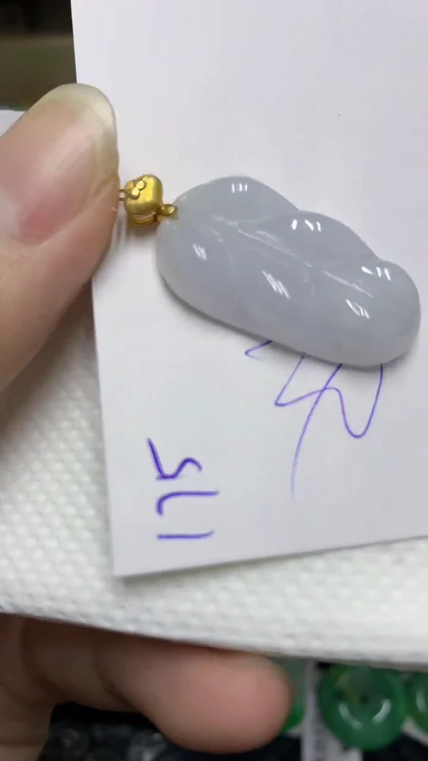 颈饰未镶嵌翡翠缅甸A货翡翠