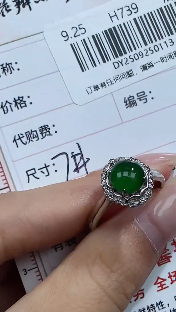 未镶嵌定制翡翠颂天然翡翠A货113