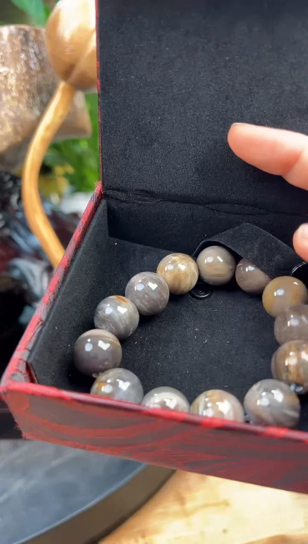 【闪购商品】硅化玉（树化玉）珠宝奇石未镶嵌礼品手串