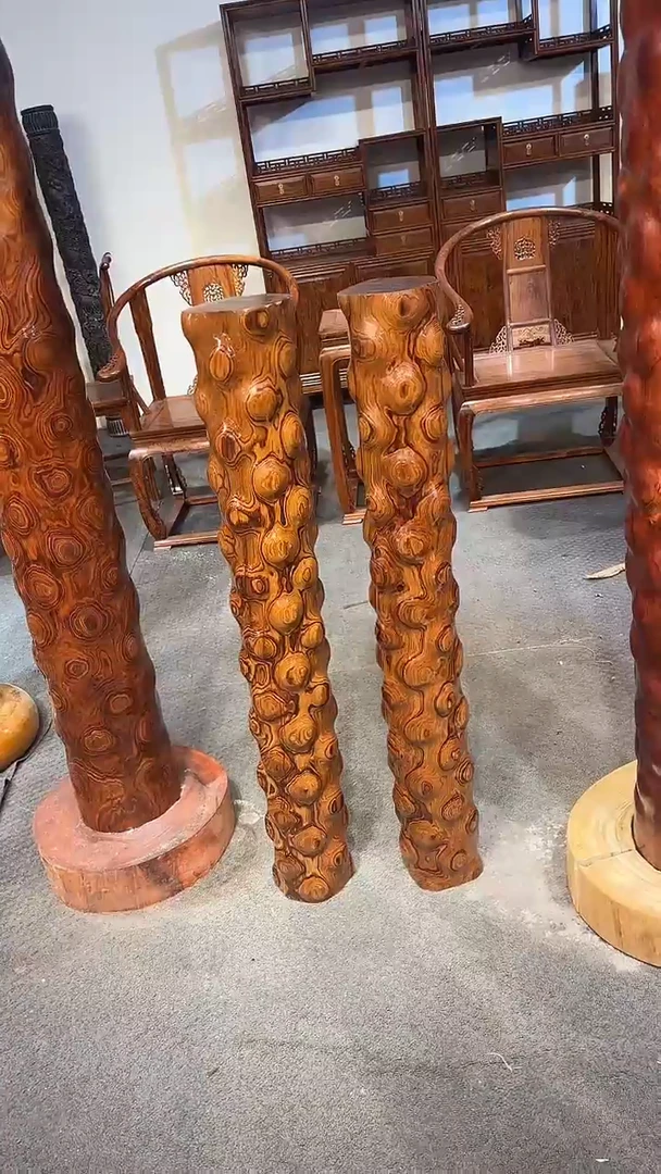 木木头款玄*一对柱子柱子2900