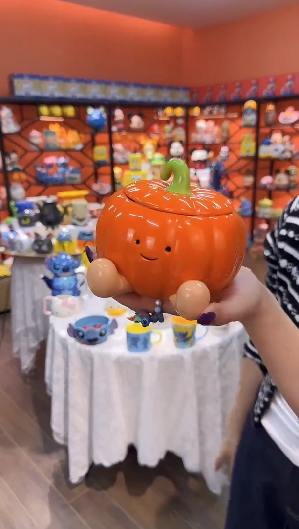 瓷片 @@南瓜陶瓷笑脸炖盅