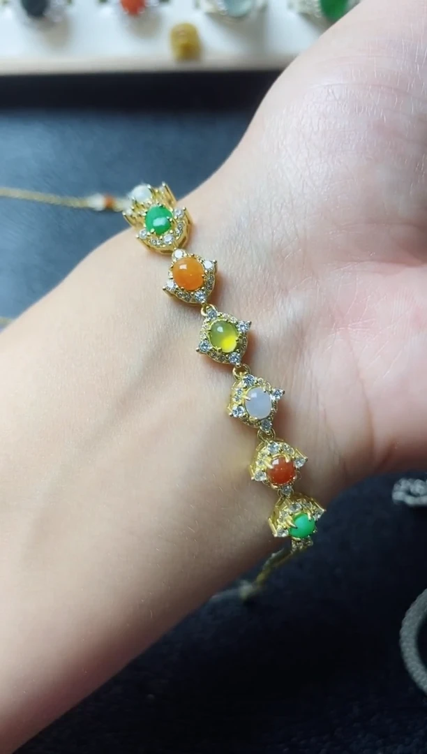 【闪购商品】翡翠戒指银S925镶嵌111111