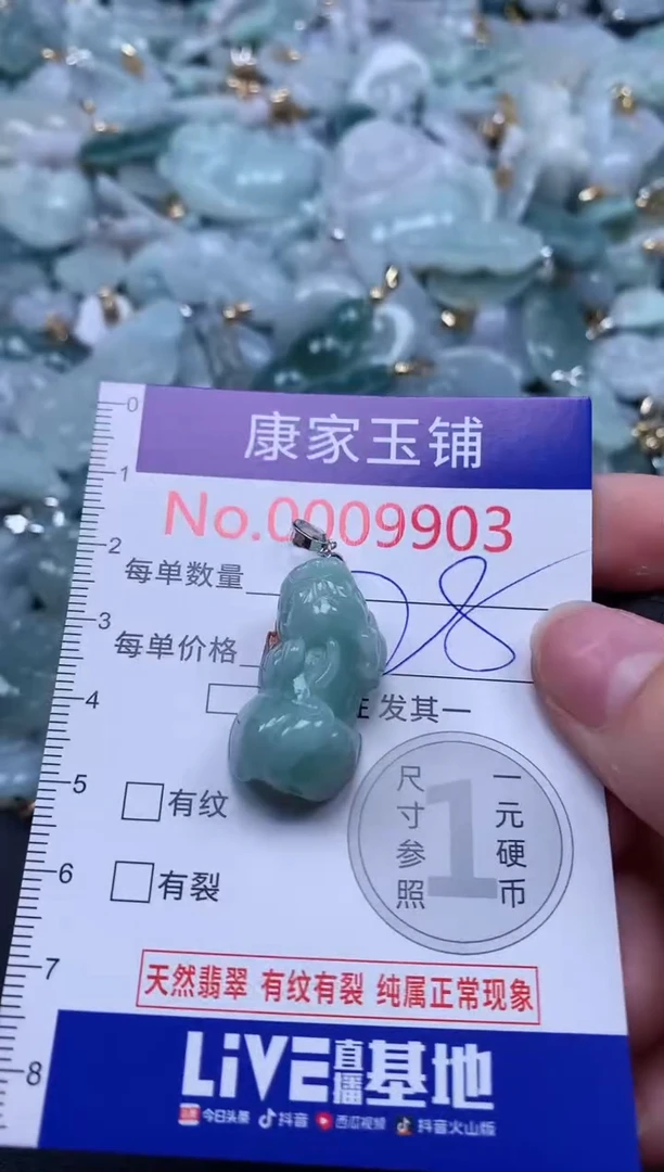 颈饰未镶嵌翡翠9903
