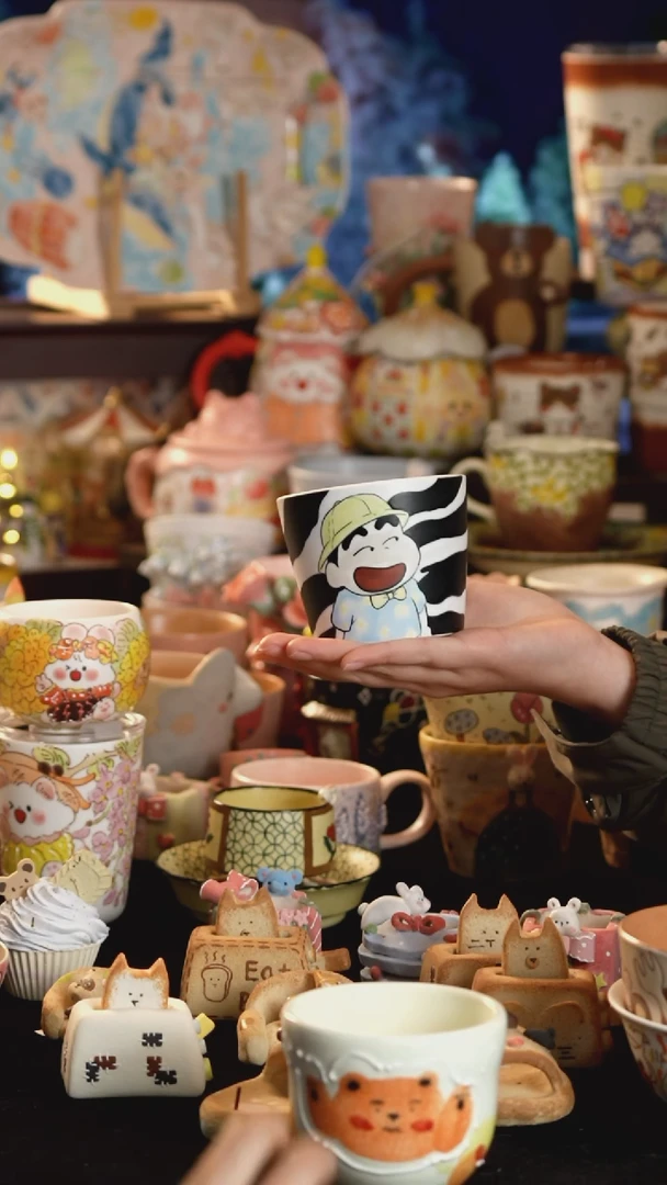 其他陶景德镇釉下彩手绘设计师款陶瓷