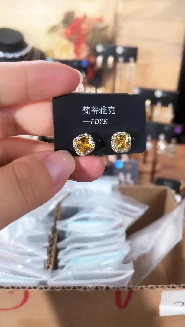 合金925银锆石梵382