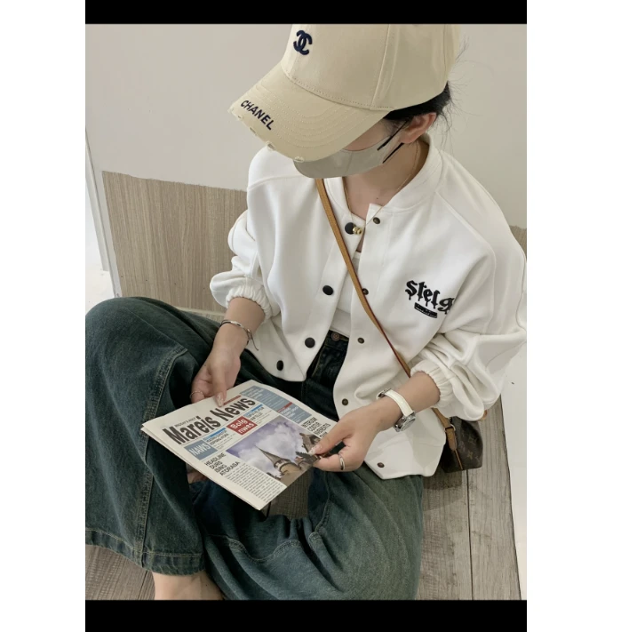 九佳 【宇宙小姐】时尚休闲百搭ins宽松外套开衫41L02