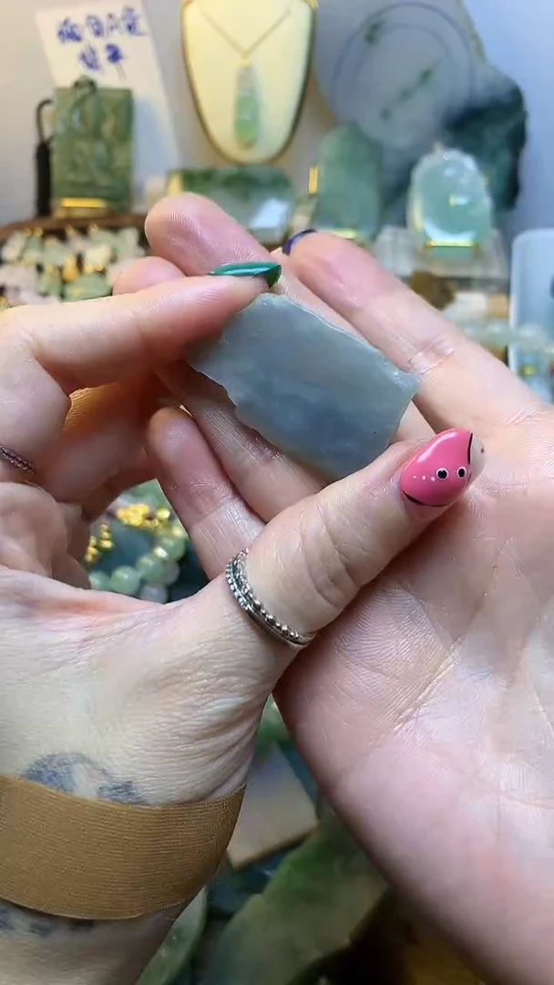 未镶嵌挂件翡翠 缅甸A货翡翠，没有运费险