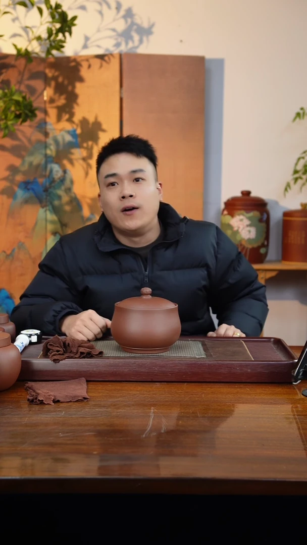 宜兴原矿紫砂茶叶罐