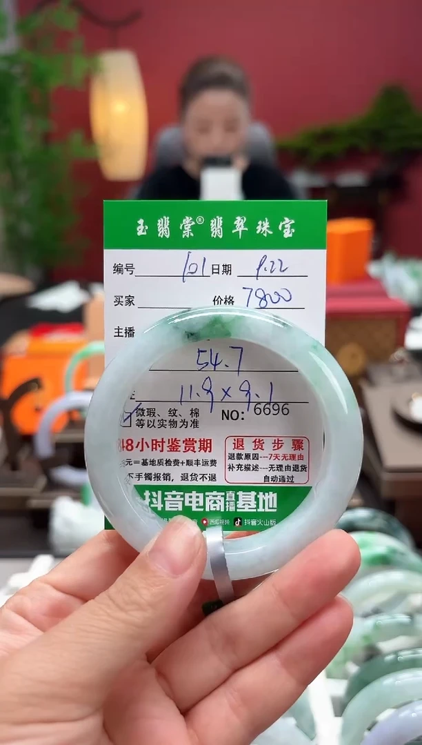 未镶嵌手镯翡翠翡翠101