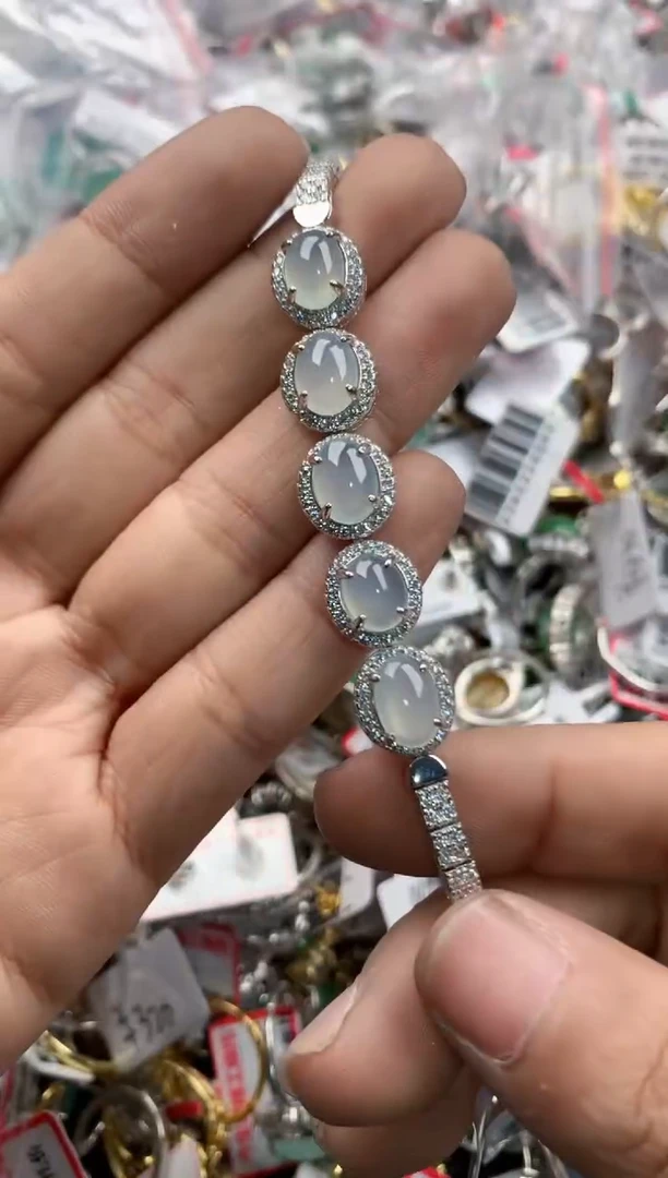 银S925镶嵌戒指翡翠121212----3