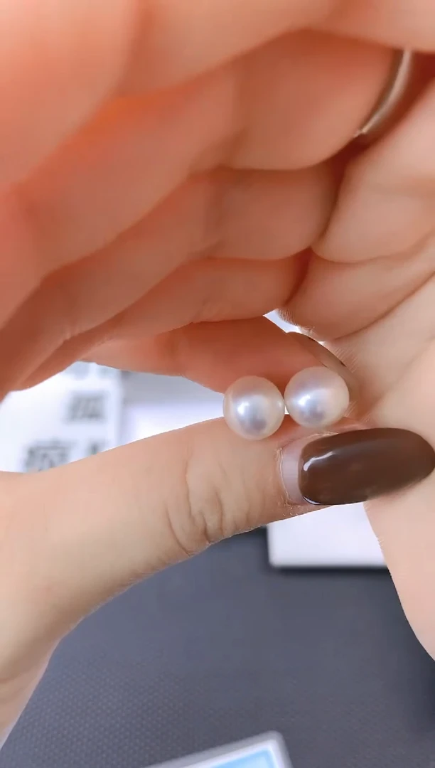 未镶嵌耳饰淡水珍珠ed1070