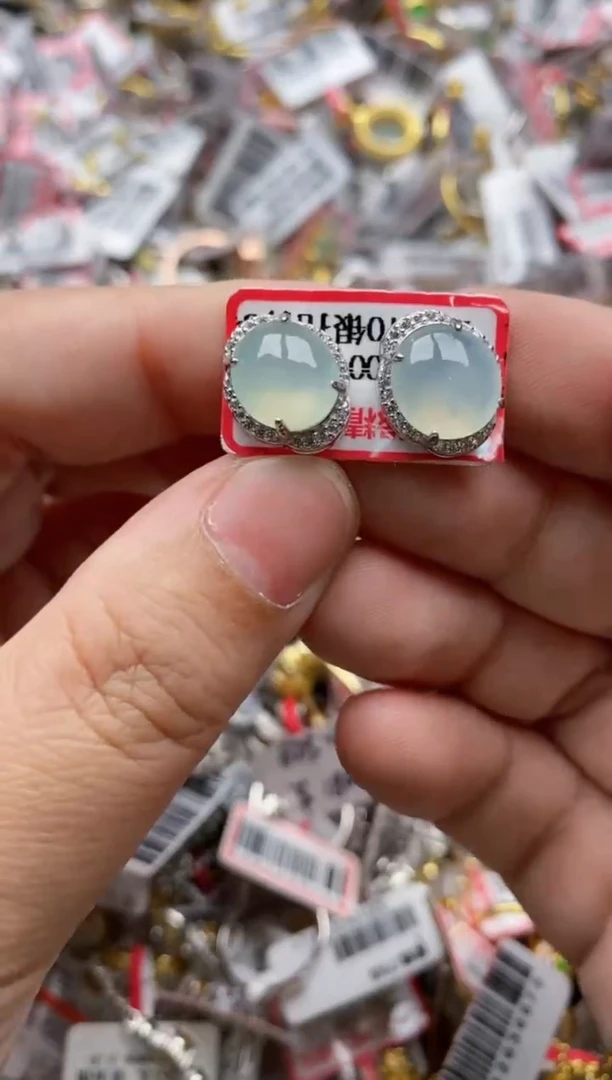 【闪购商品】翡翠戒指银S925镶嵌55555--1