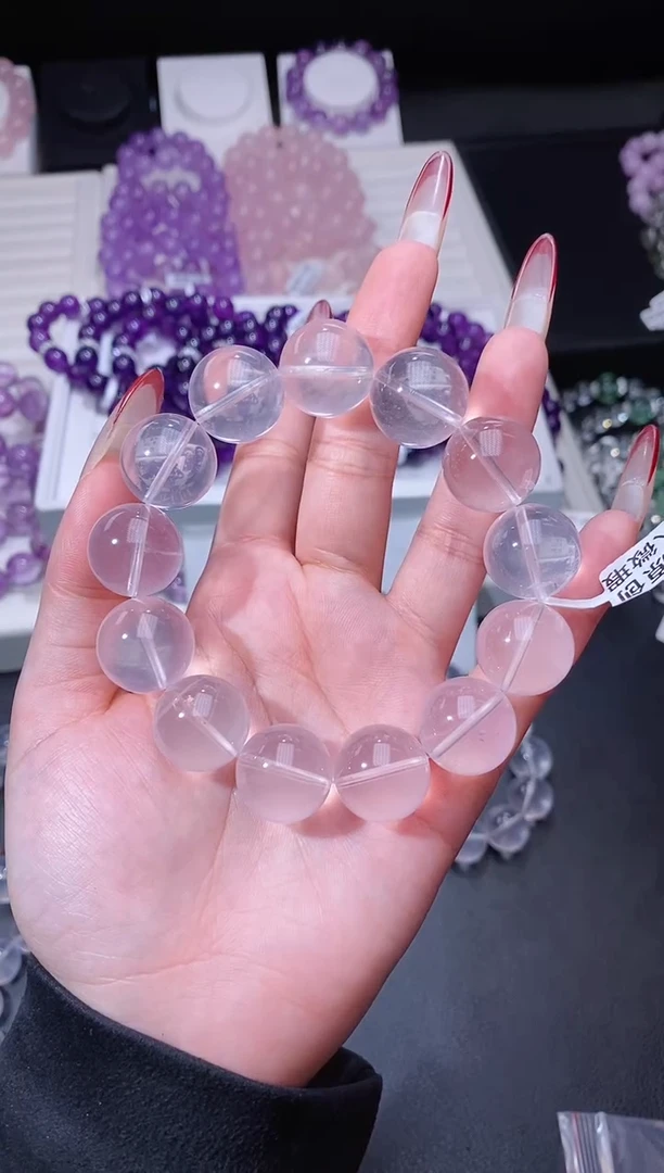 【闪购商品】水晶手链未镶嵌211.58奶白晶手串 多样性发其一