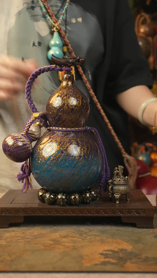 185大漆一物一拍记葫堂出品[不带手串】