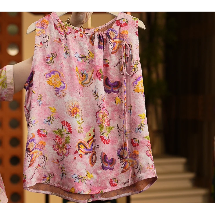 春景《达人专属》1225新中式洋气减龄无袖背心