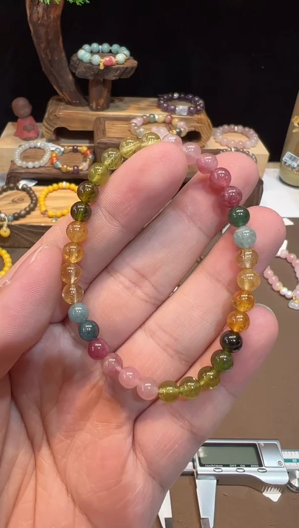【闪购商品】碧玺手链未镶嵌手饰@@5625