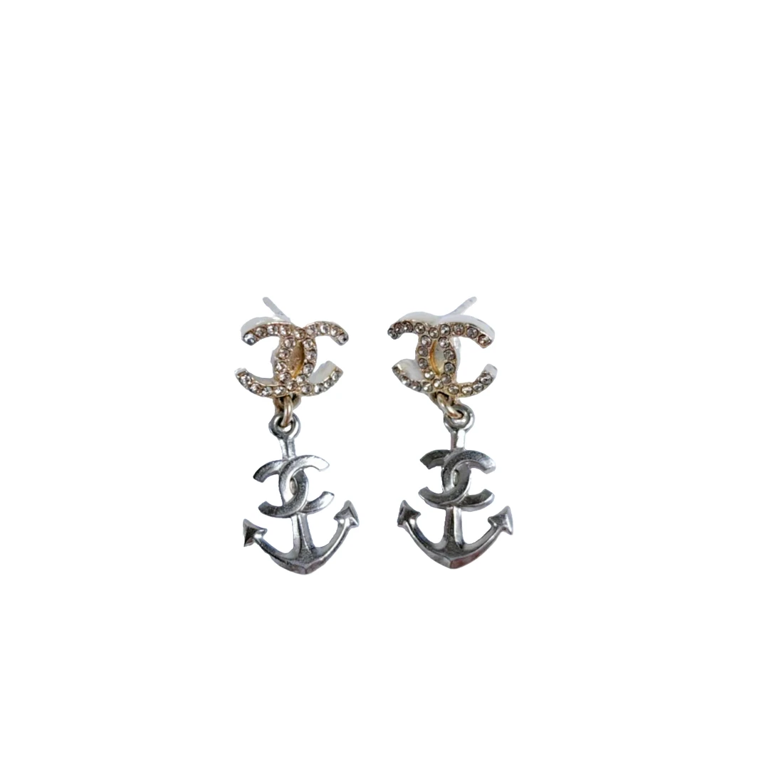 95新 Chanel/香奈儿 安洁利严选耳钉/0005492