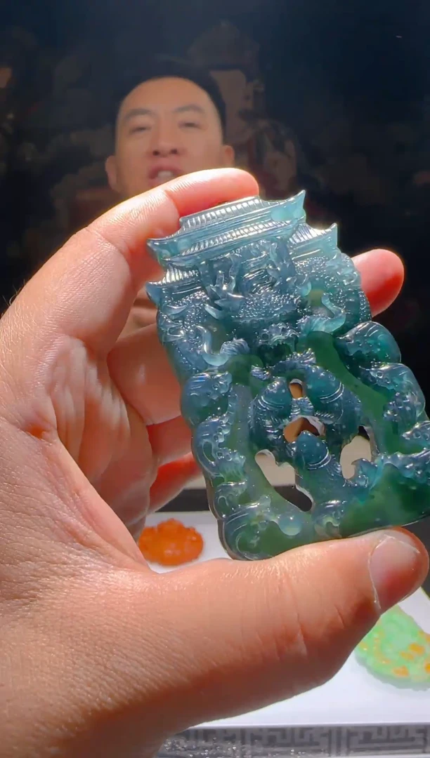 定制翡翠未镶嵌L-@@QJBD425035