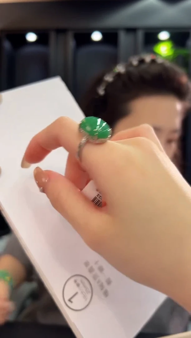 未镶嵌戒指翡翠 缅料A货/支持复检/一件