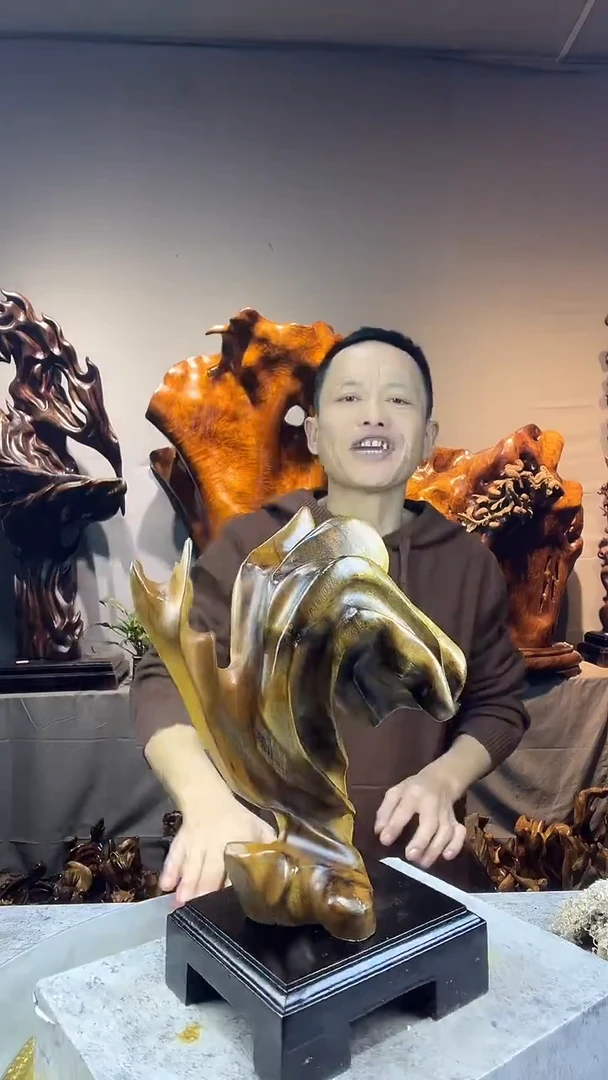 金丝楠征*小叶桢楠随行摆件20