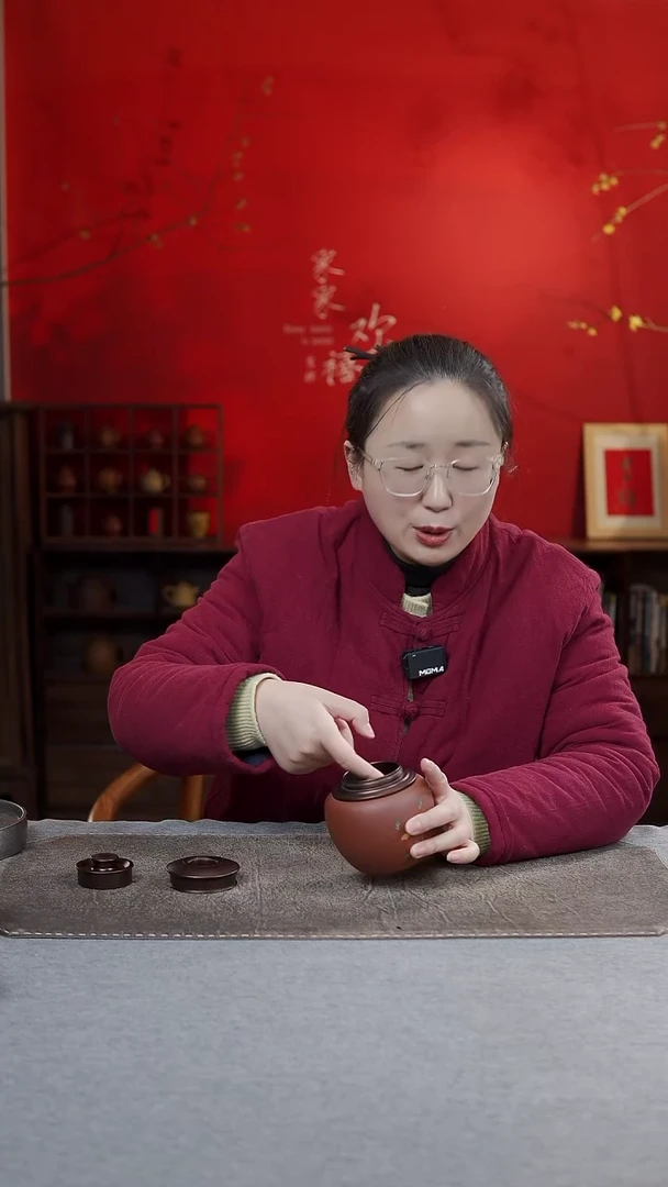 【闪购商品】紫砂茶宠香情锡盖茶叶罐