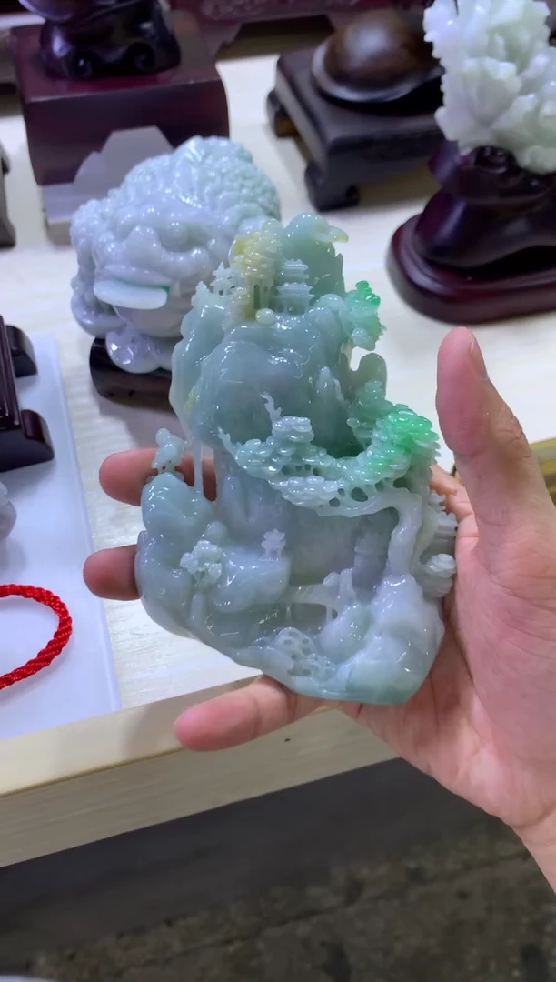 未镶嵌摆件翡翠用****3翡翠摆件