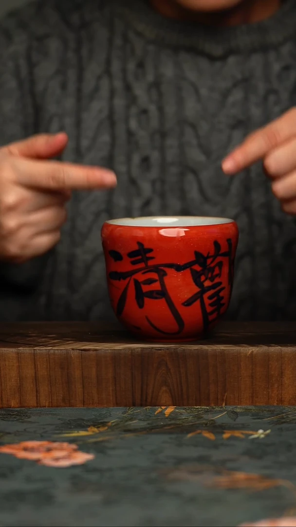 瓷片釉下彩手工手绘同款陶器