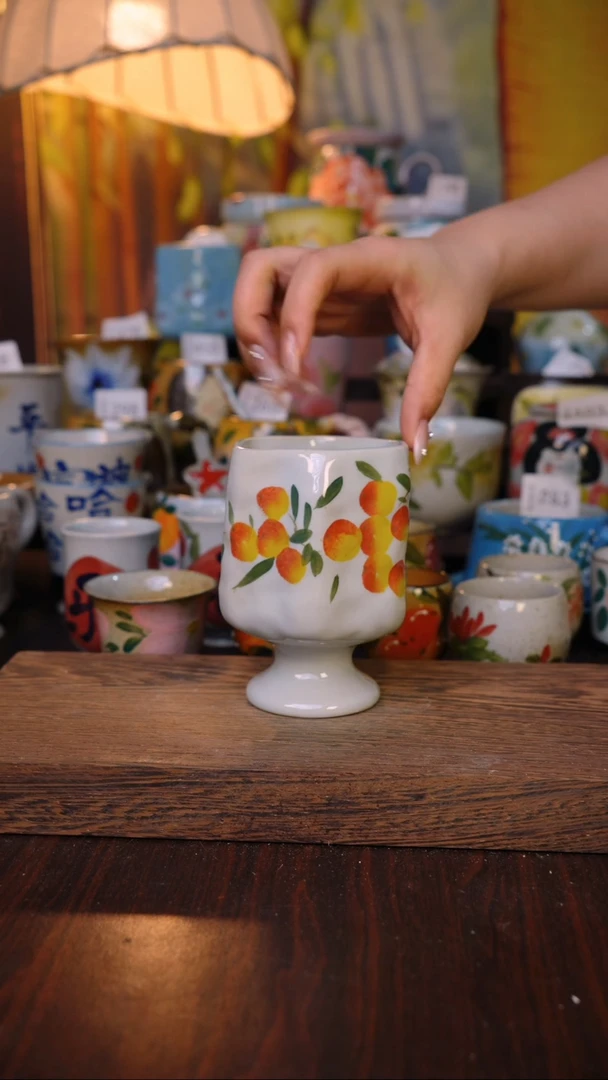 摆件泥垚手作 景德镇手工手绘器物
