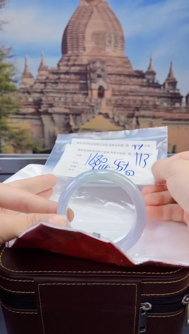 定制翡翠手镯未镶嵌毛货手镯需精细抛光/55