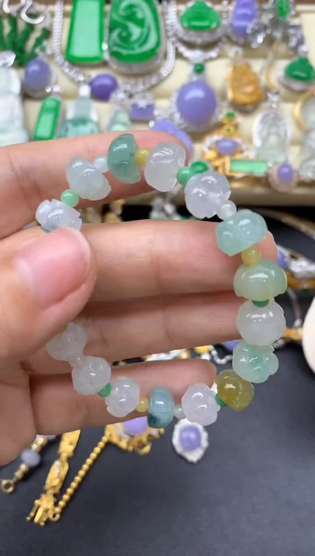 【闪购商品】翡翠手链未镶嵌165-中国好珍宝