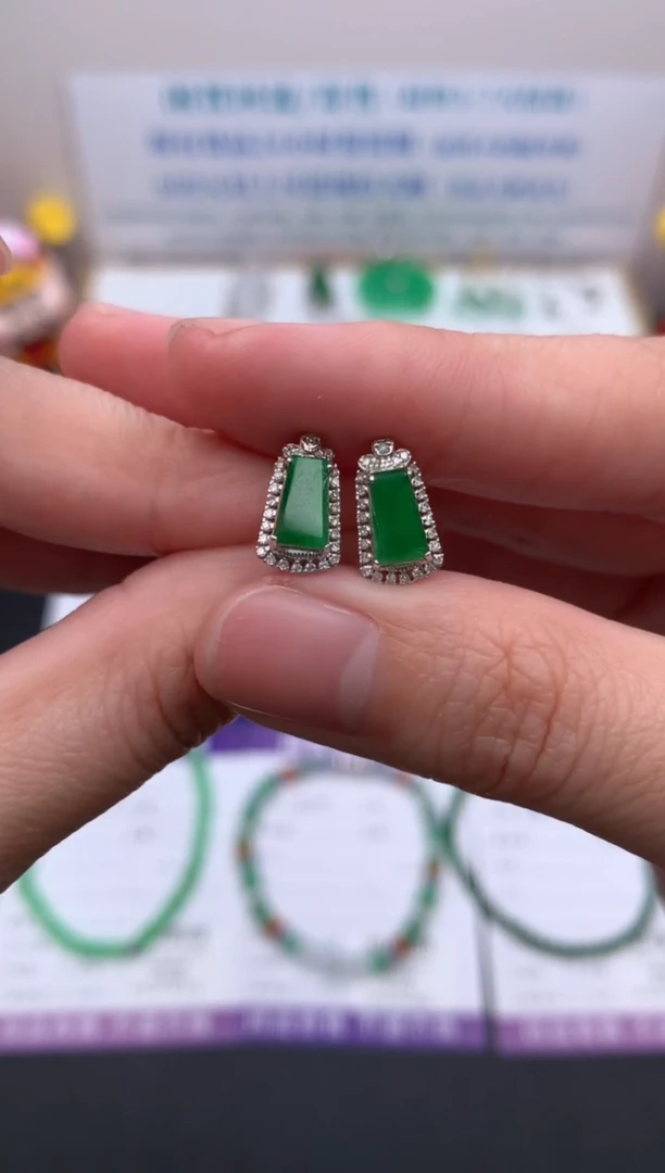 【闪购商品】定制翡翠18K金镶嵌模式推广期24小时鉴赏期