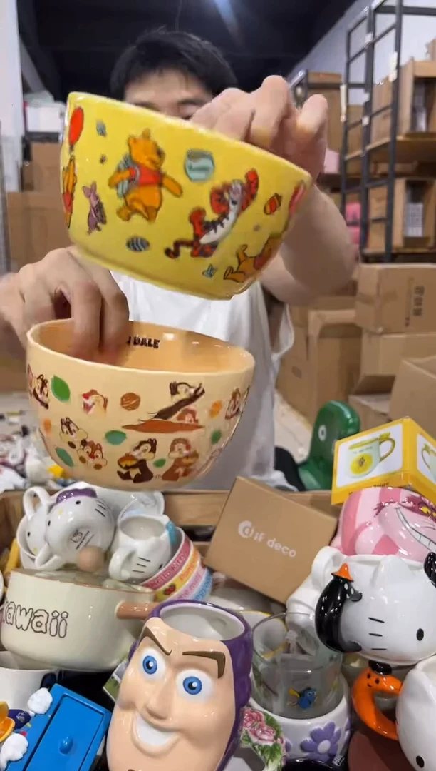 瓷片奇奇蒂蒂大碗加维尼大碗