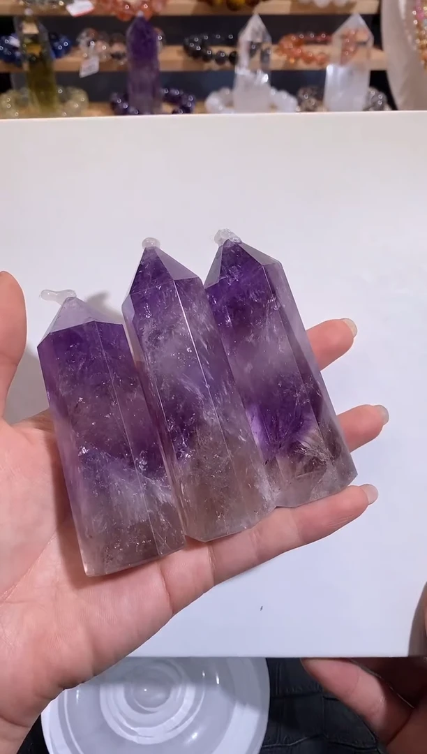 【闪购商品】水晶手链未镶嵌紫柱子