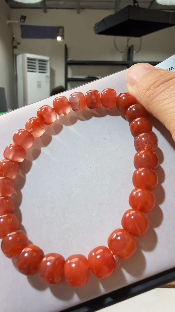 未镶嵌手链南红玛瑙优0665 约9mm