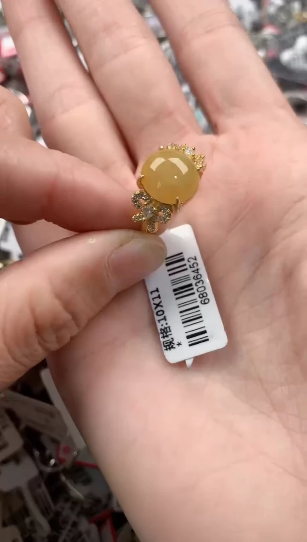 银S925镶嵌戒指翡翠999-----4