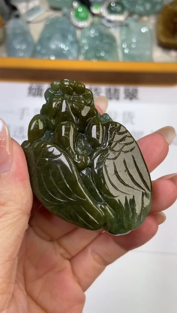 翡翠挂件未镶嵌295741