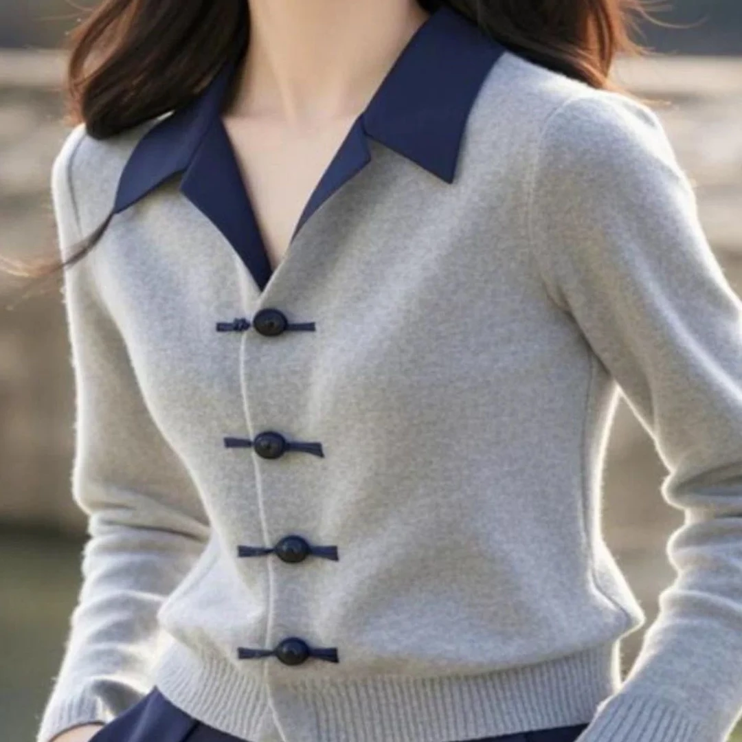 （41-45）品牌女装设计师新款百搭针织上衣牛仔裤半裙连衣裙外套