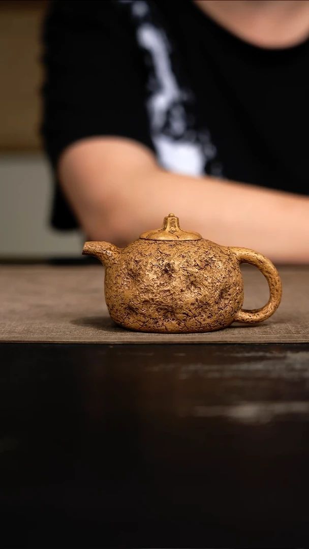 茶壶紫砂紫砂壶 老段泥 供春壶108cc